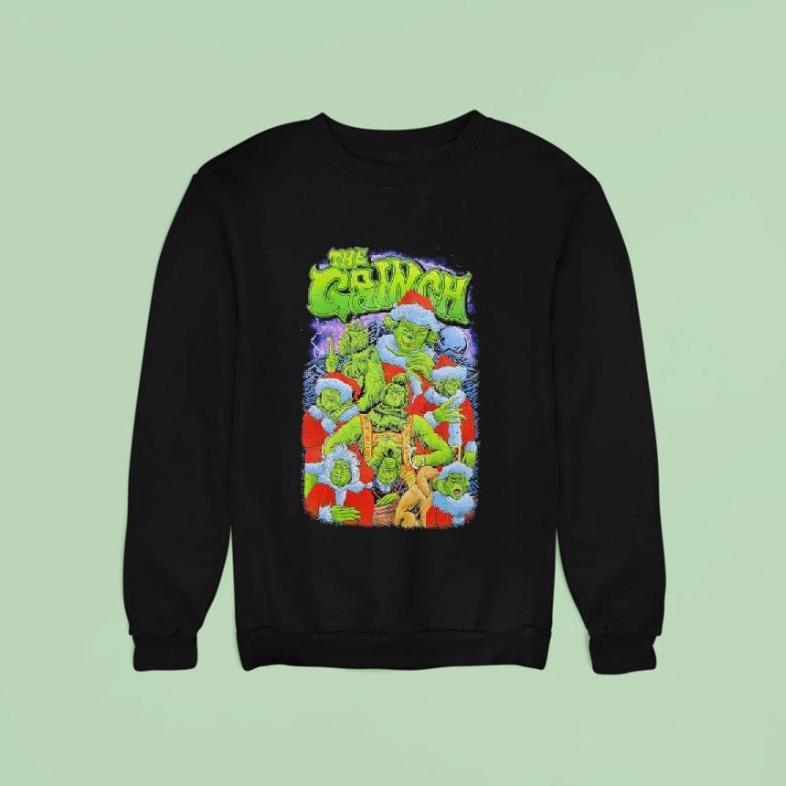 Grinch Christmas Vintage Sweatshirt Grinch Christmas Vintage Sweatshirt