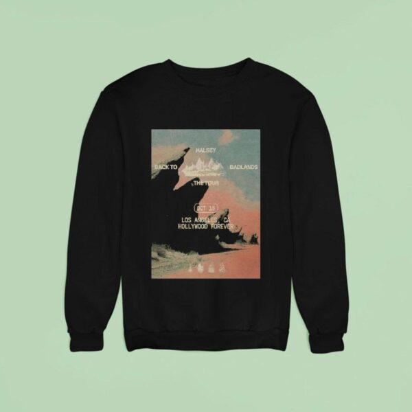 Halsey October Los Angeles California Sweatshirt