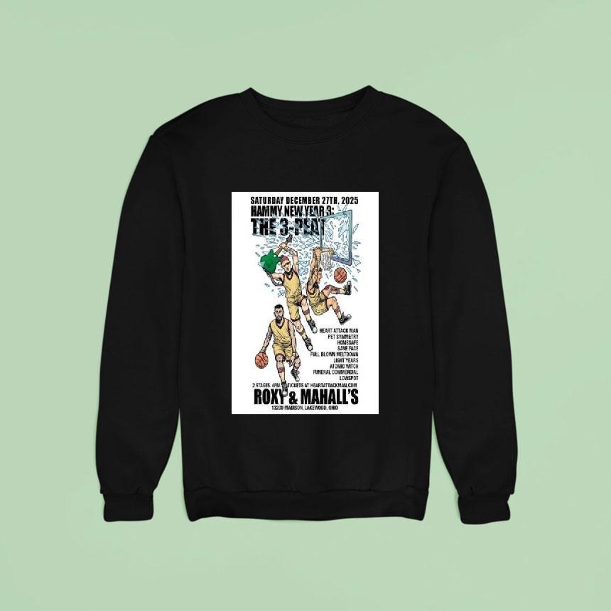 Hammy New Year The Peat December Sweatshirt Hammy New Year The Peat December Sweatshirt