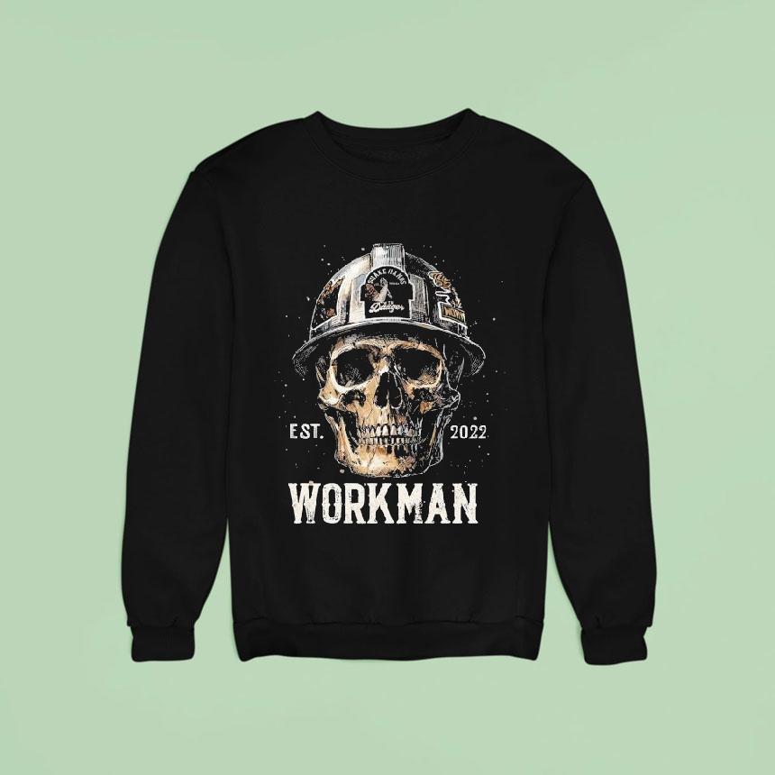 Hard Headed Workman Est Skull Sweatshirt Hard Headed Workman Est Skull Sweatshirt