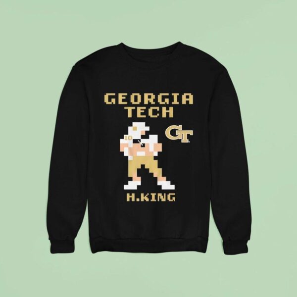 Haynes King Georgia Tech Football Sweatshirt