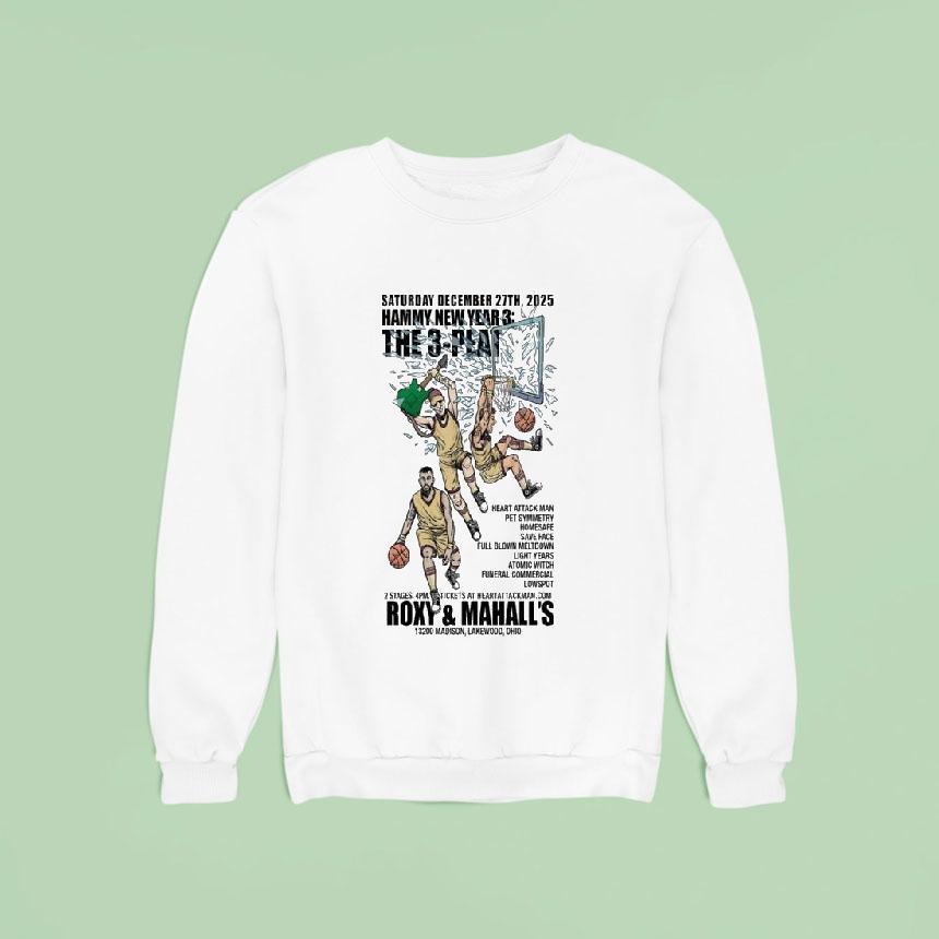 Heart Attack Man Hammy New Year The Peat Roxy And Mahall S Oct Sweatshirt Heart Attack Man Hammy New Year The Peat Roxy And Mahall S Oct Sweatshirt