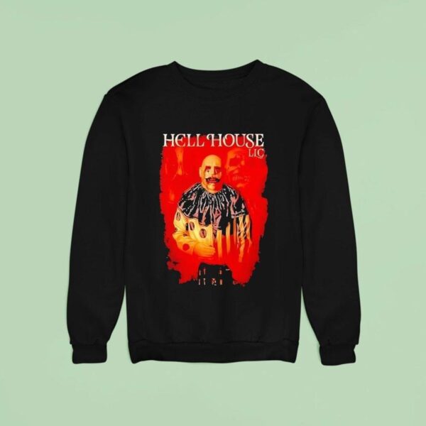 Hell House Lic The Basement Beckons Killer Armour Sweatshirt