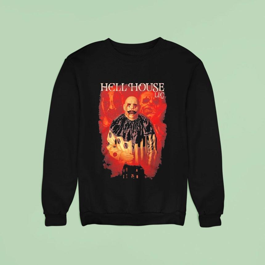 Hell House Llc The Basement Beckons Killer Armour Sweatshirt Hell House Llc The Basement Beckons Killer Armour Sweatshirt