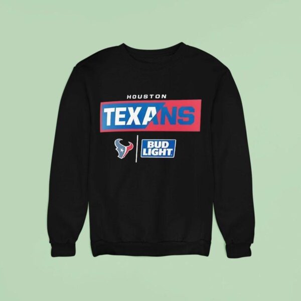 Houston Texans Nfl X Bud Light Logo Sweatshirt