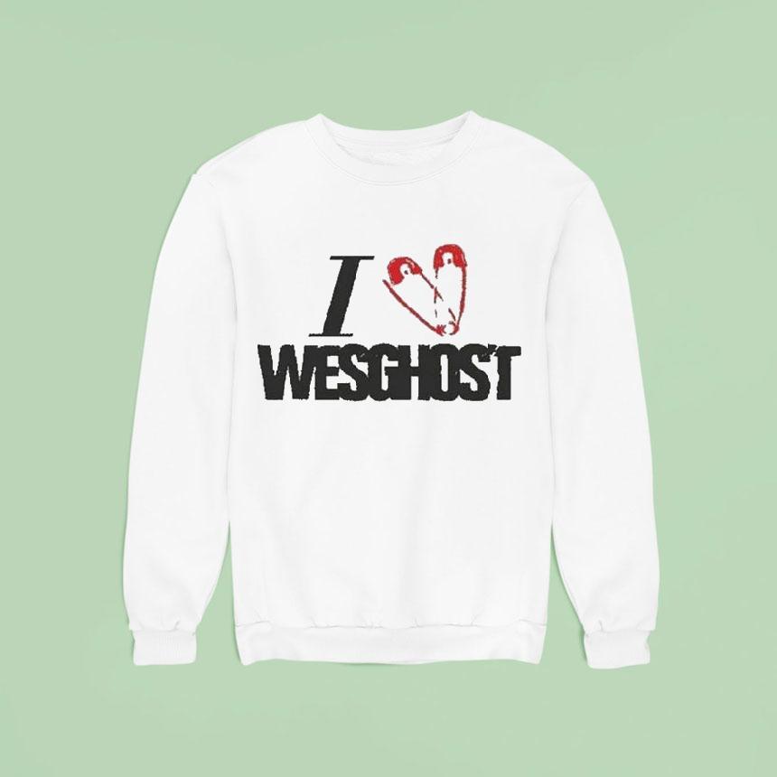 I Love Wesghos Sweatshirt I Love Wesghos Sweatshirt