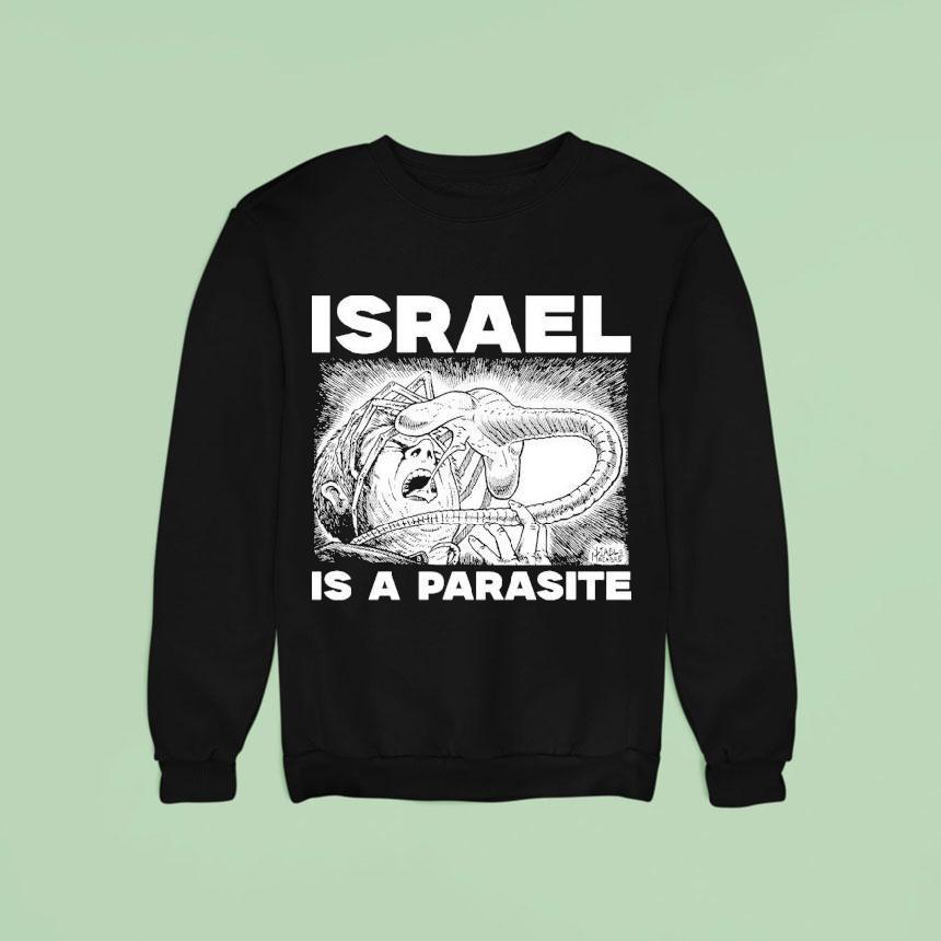 Israel Is A Parasite Diablo Macabre Sweatshirt Israel Is A Parasite Diablo Macabre Sweatshirt
