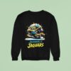 Jacksonville Jaguars Nfl Halftone Christmas Helmet Series Sweatshirt