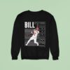 Jacory Croskey Merritt Bill T Different Graphic Signature Sweatshirt