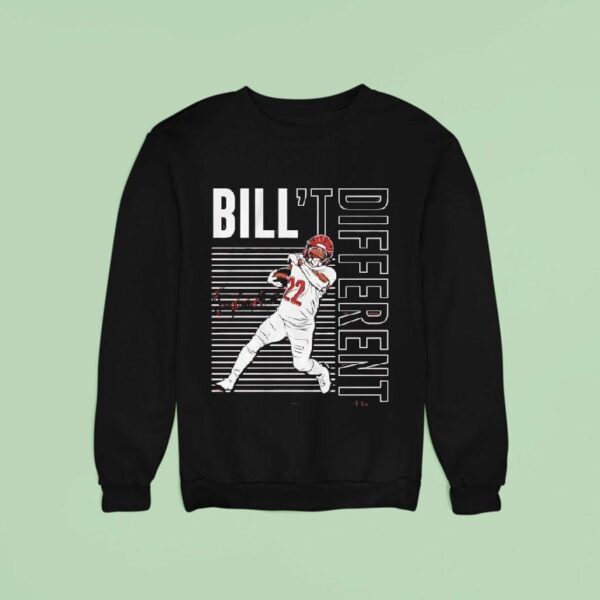 Jacory Croskey Merritt Bill T Different Graphic Signature Sweatshirt