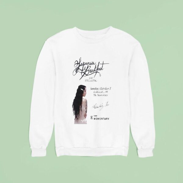 Japanese Breakfast Japanese Breakfast The Melancholy Bentonville Ar The Momentary Sweatshirt