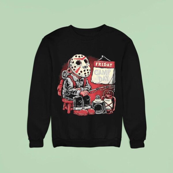 Jason Voorhees Friday Is Camp Day Sweatshirt