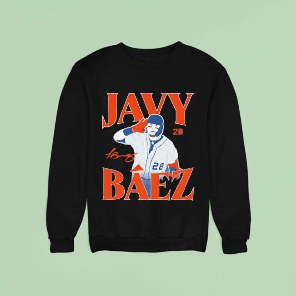 Javy Bez Detroit Tigers Baseball Mlb Signature Sweatshirt