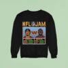 Jayden Daniels And Deebo Samuel Sr Nfl Jam Washington Commanders Sweatshirt