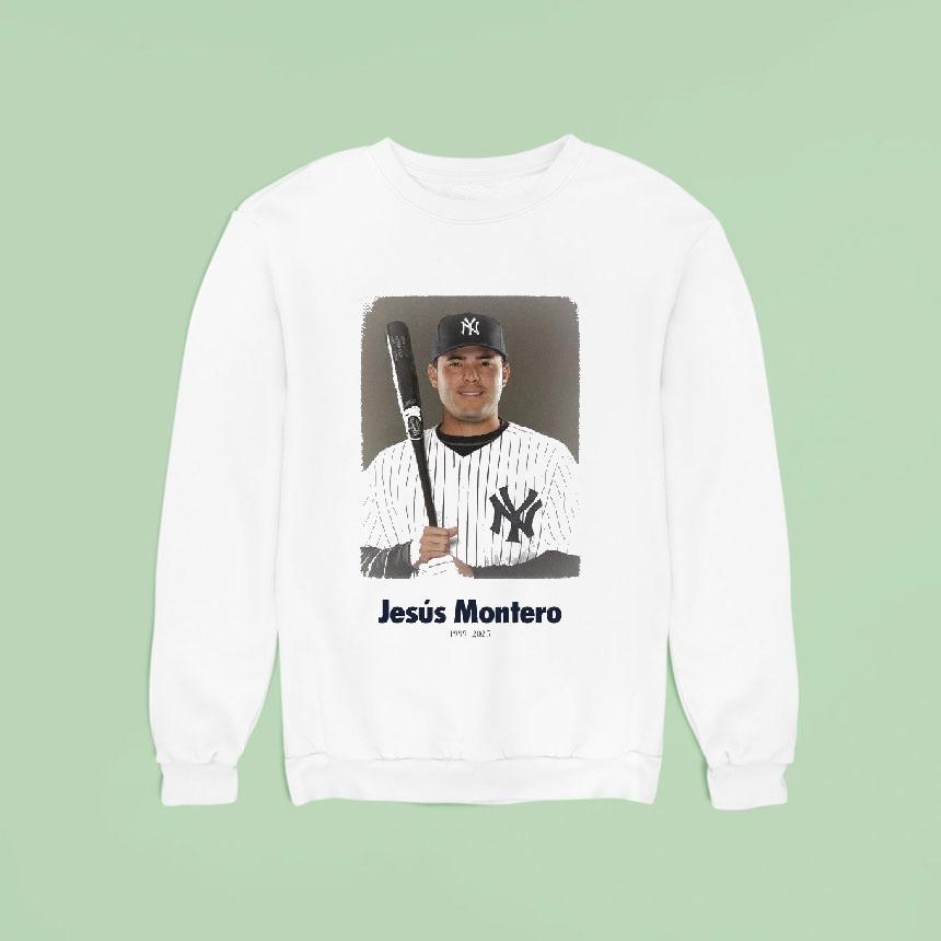 Jess Montero Yankees Rip Sweatshirt Jess Montero Yankees Rip Sweatshirt