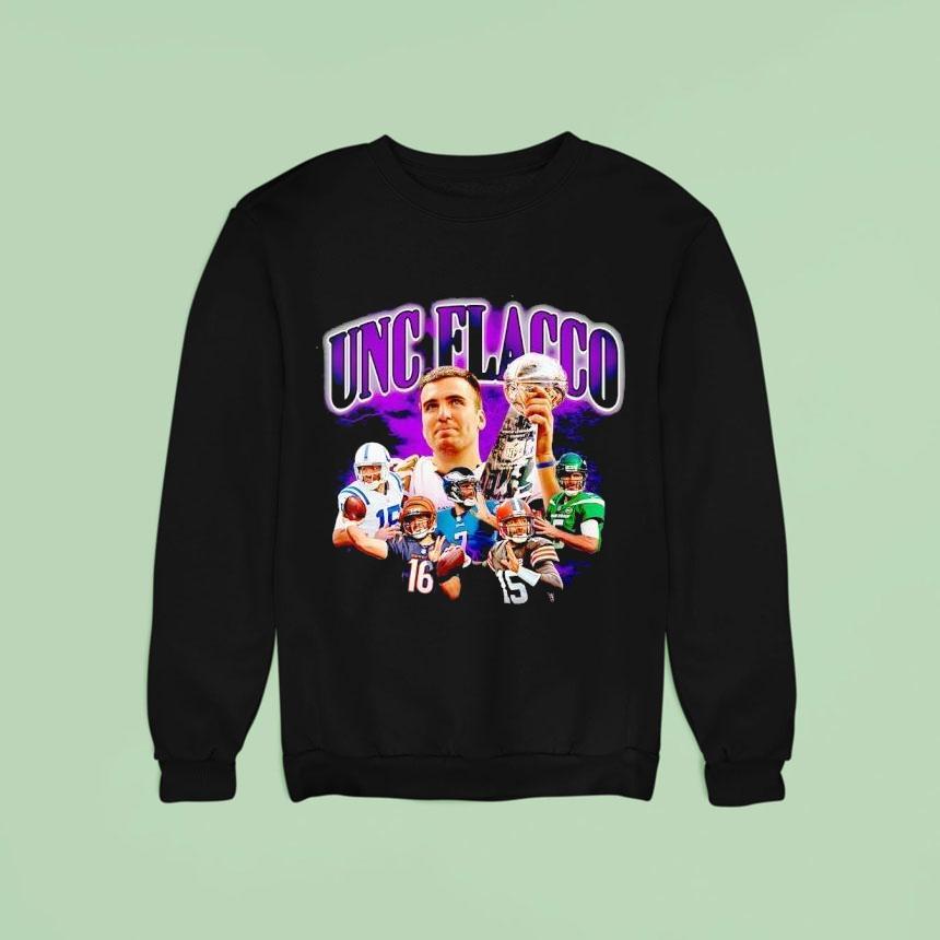 Joe Flacco Cincinnati Bengals Football Graphic Sweatshirt Joe Flacco Cincinnati Bengals Football Graphic Sweatshirt