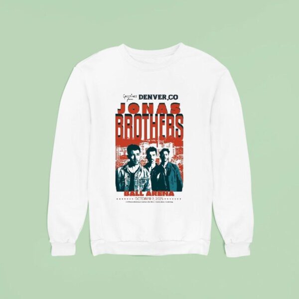Jonas Brothers Ball Arena On October Denver Co Sweatshirt