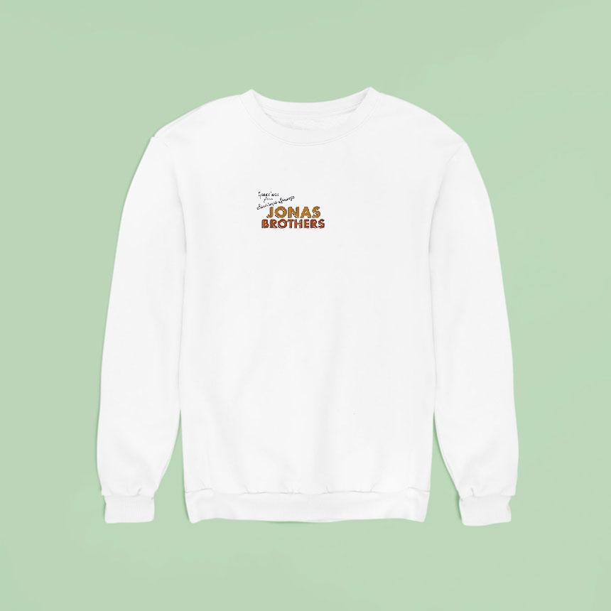 Jonas Brothers Greetings From Your Hometown Saratoga Springs Sweatshirt Jonas Brothers Greetings From Your Hometown Saratoga Springs Sweatshirt