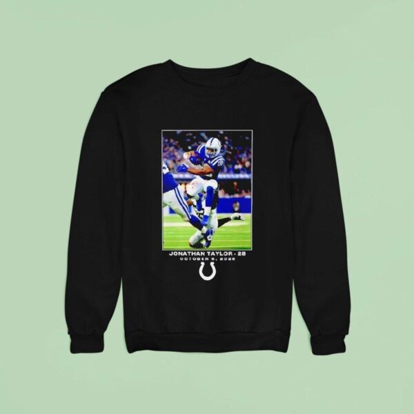 Jonathan Taylor Indianapolis Colts Nfl Flash Features Week Sweatshirt