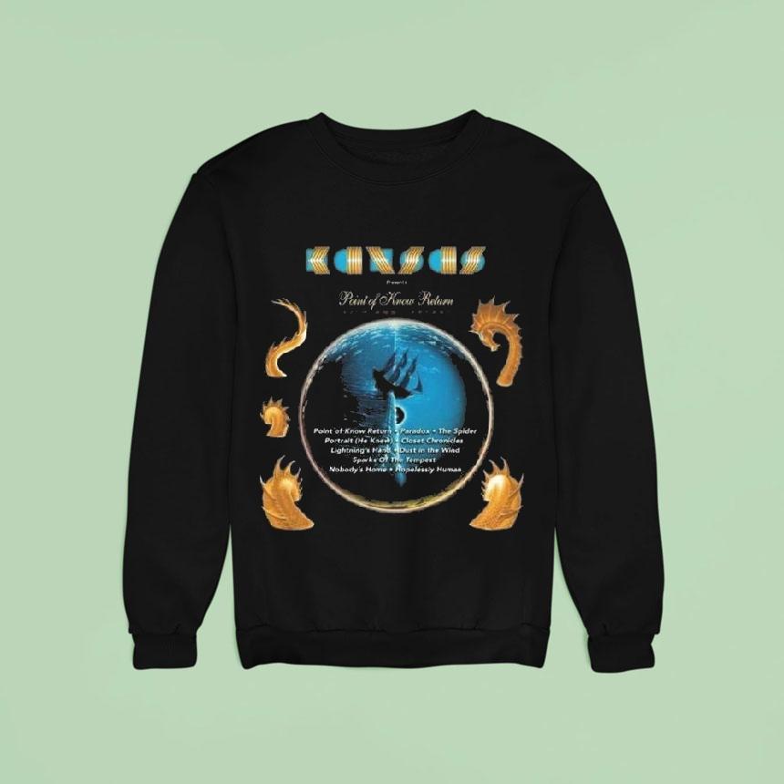 Kansas Band Tour Another Fork In The Road Th Anniversary Vintage Sweatshirt Kansas Band Tour Another Fork In The Road Th Anniversary Vintage Sweatshirt
