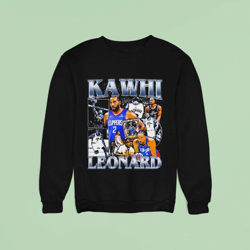 Kawhi Leonard Los Angeles Clippers Graphic Sweatshirt Kawhi Leonard Los Angeles Clippers Graphic Sweatshirt