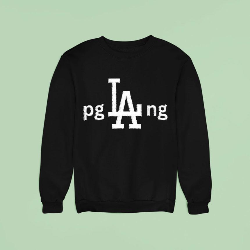 Kendrick Lamar Pglang Los Angeles Dodgers Sweatshirt Kendrick Lamar Pglang Los Angeles Dodgers Sweatshirt