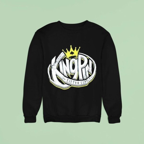 Kingpin Tattoo Supply Weathered Logo Sweatshirt