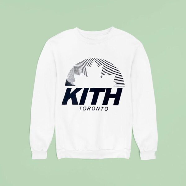 Kith Toronto Maple Leaf Logo Sweatshirt