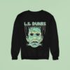 L S Dunes Frankenstein Live Halloween Head Sweatshirt