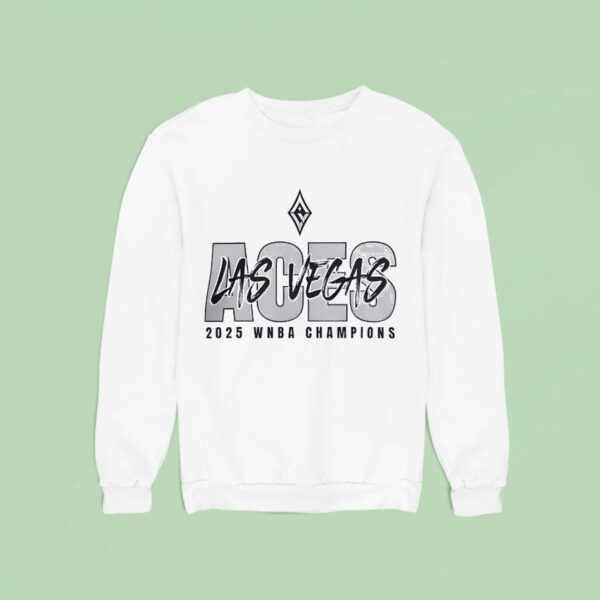 Las Vegas Aces Wnba Finals Champions Courtside Sweatshirt