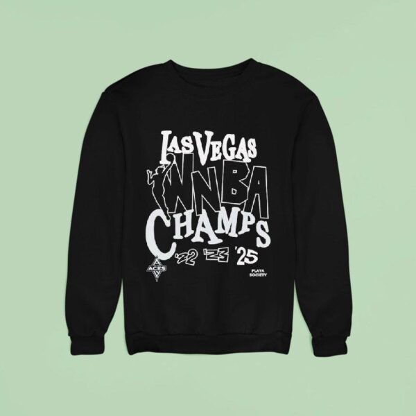 Las Vegas Aces Playa Society Wnba Finals Champions Sweatshirt