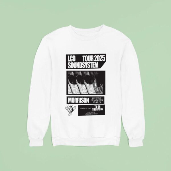 Lcd Soundsystem Aug Red Rocks Amphitheatre In Morrison Co Sweatshirt