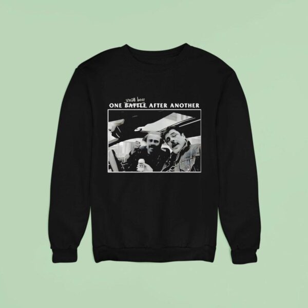 Leo And Bencio Small Beer One Battle After Another Graphic Sweatshirt