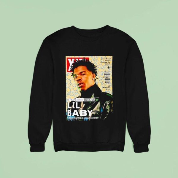 Lil Baby Hip Hop S New Heroes Juice Wrld I Wanna Change The World Sweatshirt