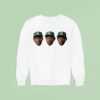 Lilpoolol Tyler The Creator Three Face Sweatshirt