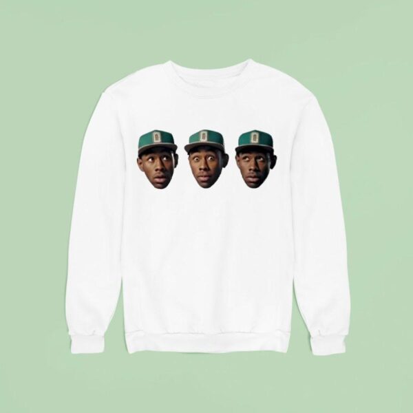 Lilpoolol Tyler The Creator Three Face Sweatshirt