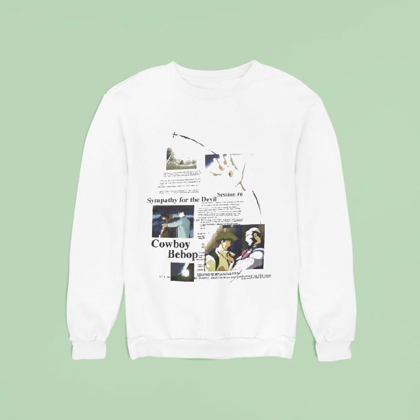Logic Sympathy For The Devil Cowboy Bebop Sweatshirt Logic Sympathy For The Devil Cowboy Bebop Sweatshirt