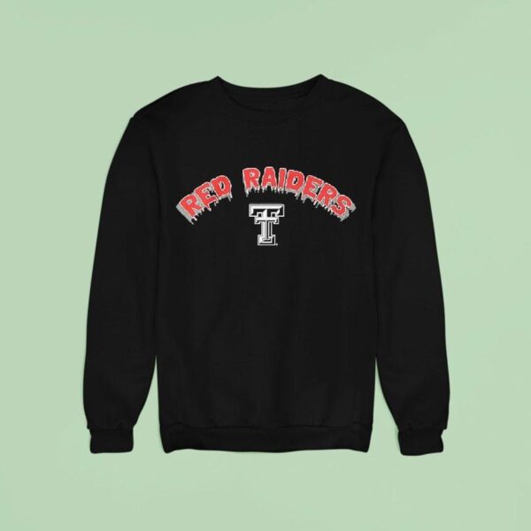 Logo And Name Of The Texas Tech Red Raiders Sweatshirt