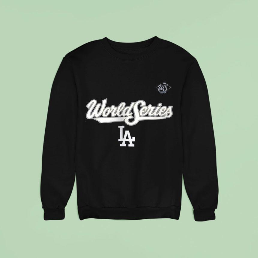 Los Angeles Dodgers World Series Authentic Collection Sweatshirt Los Angeles Dodgers World Series Authentic Collection Sweatshirt