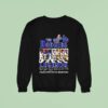 Los Angeles Dodgers Baseball Team Legends Thanks You For The Memories Cover Abbey Road Signatures Sweatshirt