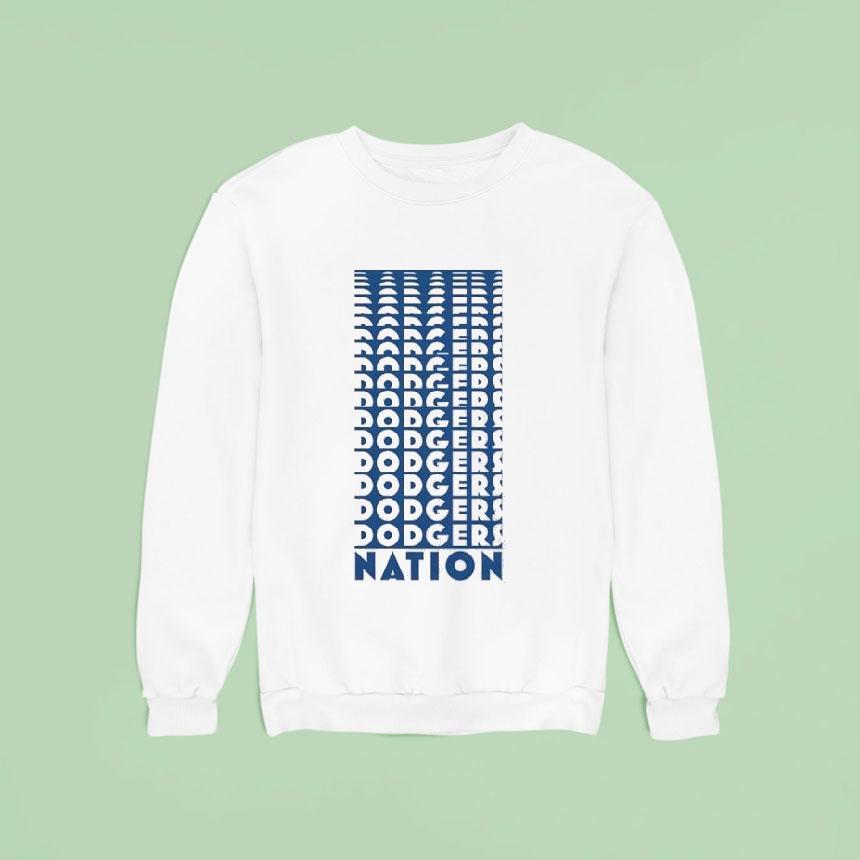Los Angeles Dodgers Nation Sweatshirt Los Angeles Dodgers Nation Sweatshirt