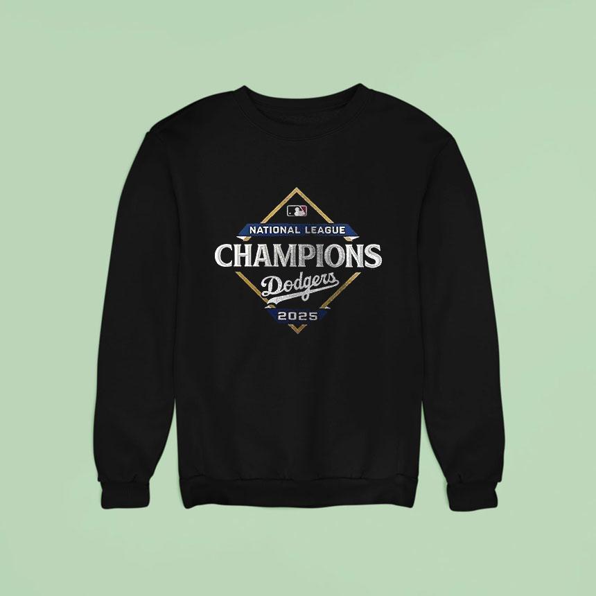 Los Angeles Dodgers National League Champions It S Time For Dodgers Baseball Sweatshirt Los Angeles Dodgers National League Champions It S Time For Dodgers Baseball Sweatshirt