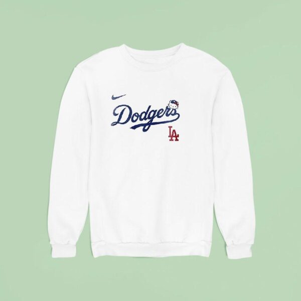 Los Angeles Dodgers X Hello Kitty Sweatshirt