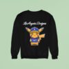 Los Angeles Dodgers X Pikachu Logo Sweatshirt