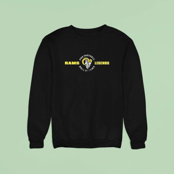 Los Angeles Rams Pro Football Hall Of Fame Legends Sweatshirt