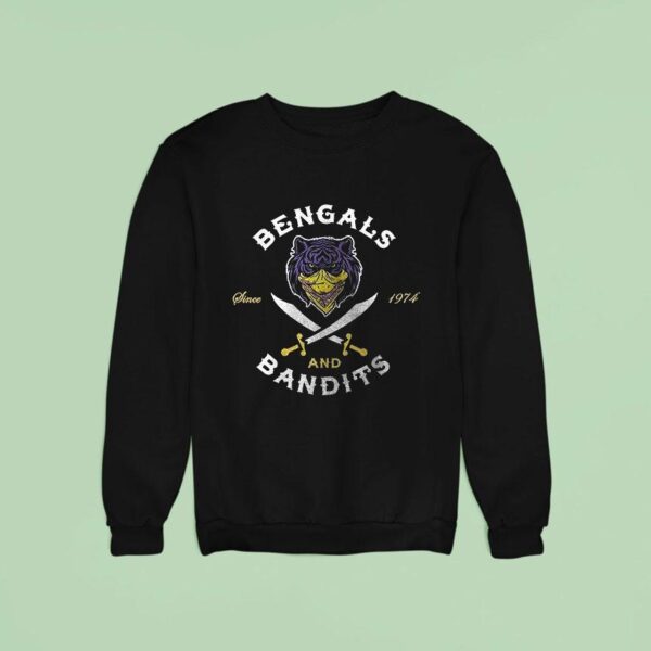 Lsu Tigers Bangals And Bandits Since Logo Sweatshirt