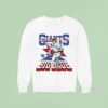 Luke Skywalker X New York Giants Big Blue Ny Sweatshirt