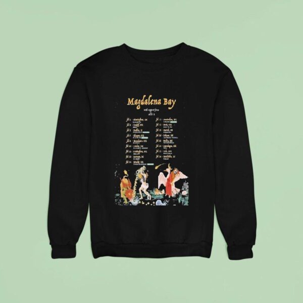 Magdalena Bay Allie X Euro Feb Tour Sweatshirt
