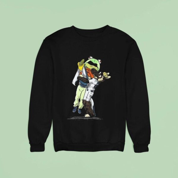 Mariner Moose Hug Humpy Salmon Seattle Mariners Mlb Baseball Sweatshirt