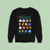Mark Hoppus Wearing Eleven Pac Man Sweatshirt
